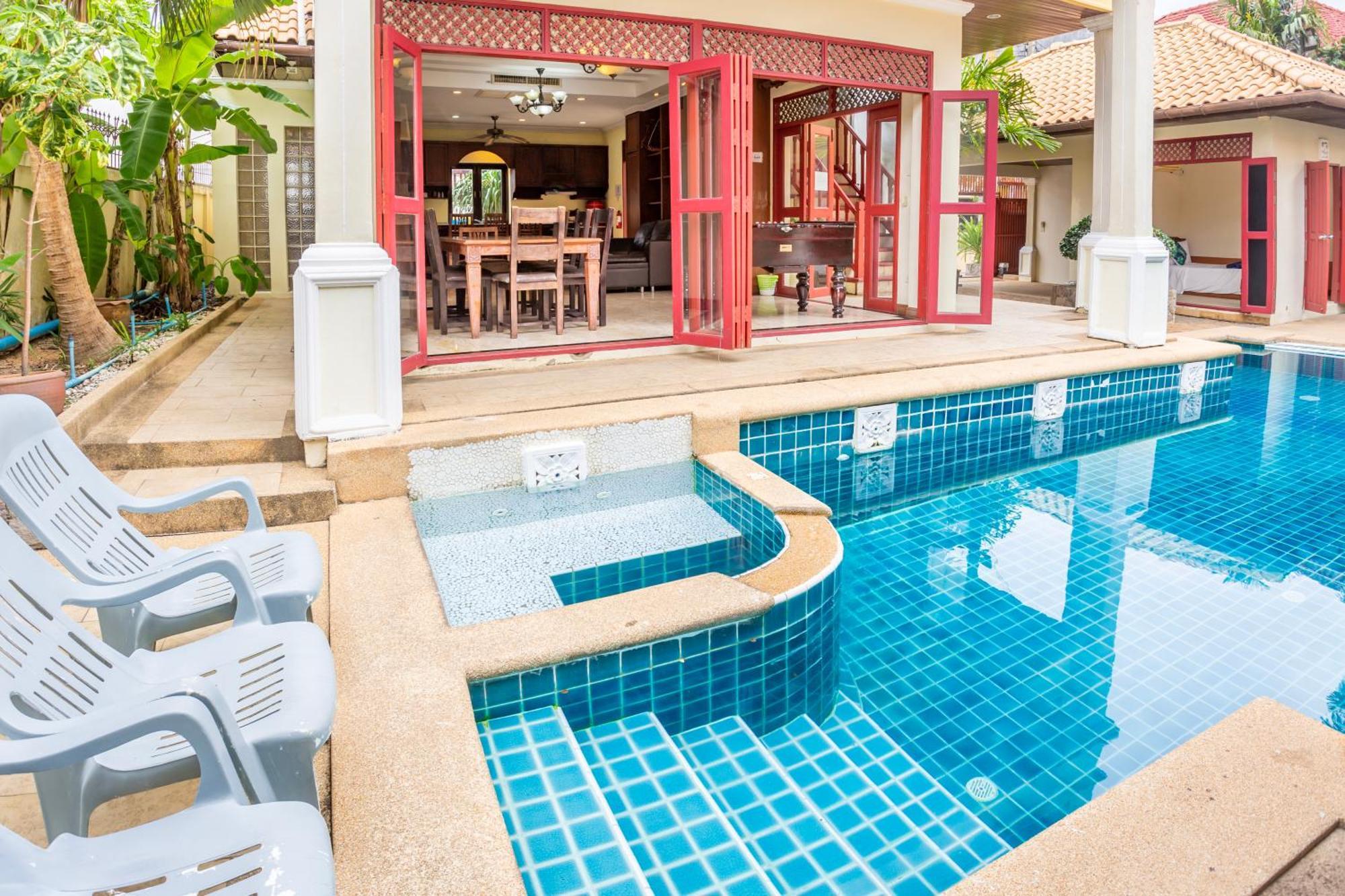 Bali Pool Villa, 5 Min To Walking Street & The Beaches Pattaya Exterior photo